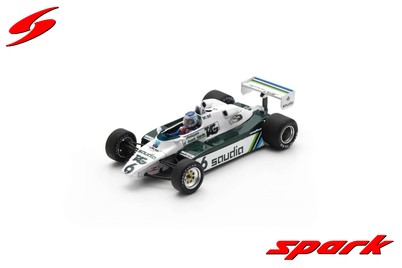 S7499 1/43 Williams FW08 No.6 3rd German GP 1982 Keke Rosberg