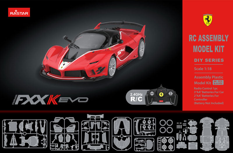 プラモデルキットRC 1/18 フェラーリFXXK EVO