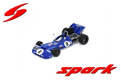 S7219 1/43 Tyrrell 004 No.8 French GP 1972 Patrick Depailler