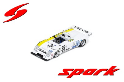S9420 1/43 Chevron B36 No.25 17th Le Mans 24H 1980 B. Sotty - P. Hesnault - D. Laurent