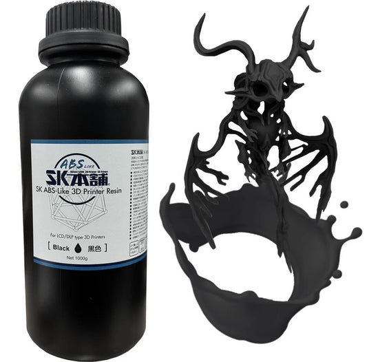 SK01NL 3Dプリンター用レジン SK ABS-Likeレジン  1000g 黒色