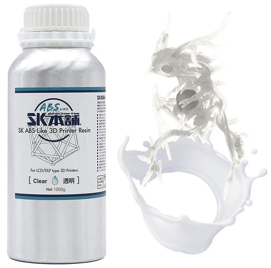 SK04NL 3Dプリンター用レジン SK ABS-Likeレジン  1000g 透明色
