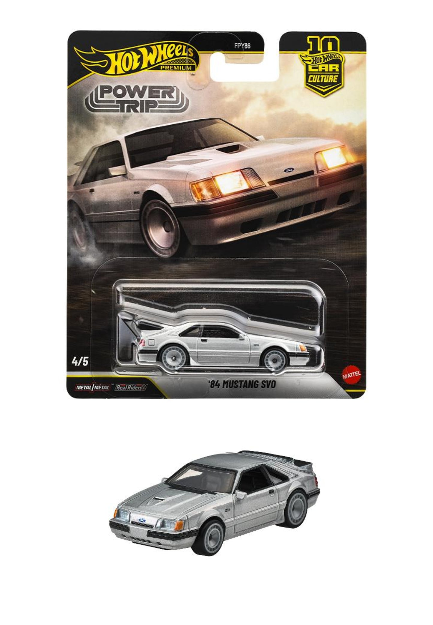 JKF31-9866 ホットウィール カーカルチャー パワートリップ '84マスタング SVO