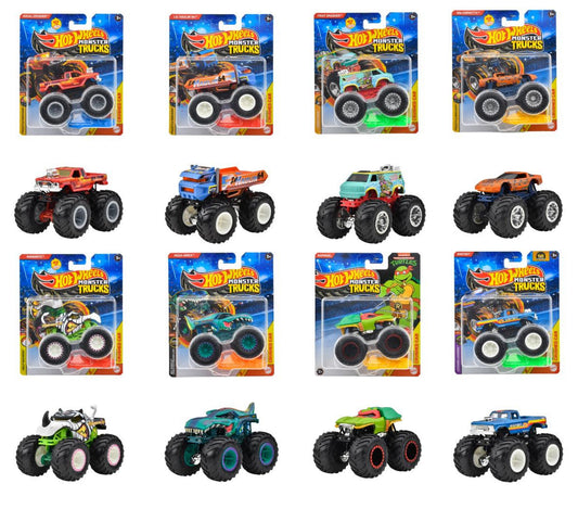 FYJ44-983F ホットウィール モンスタートラック 1:64アソート (入数:8) 2025年05月発売