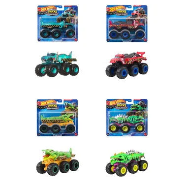 HWN86-986G ホットウィール モンスタートラック トランスポーター アソート (入数:4) 2025年06月発売