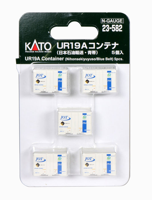 23-582 UR19Aコンテナ(日本石油輸送・青帯) 5個入