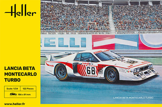HE80741J エレール 1/24 ランチア ベータ モンテカルロ Gr.5 日本語対訳補足説明書付属
