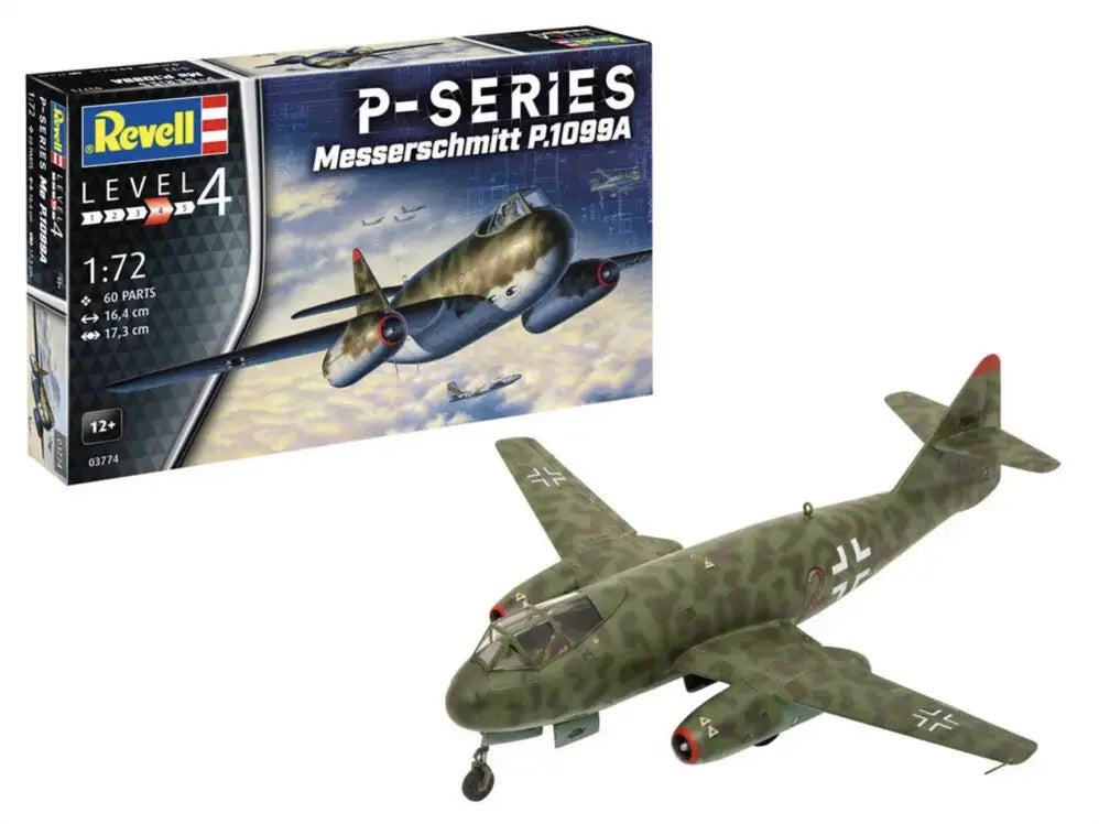 03774 ドイツレベル 1/72 メッサーシュミット P.1099A Pシリーズ