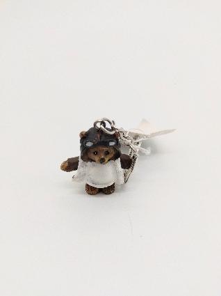 PB08 リモックス B キーリング パイロット ベア 4cm 