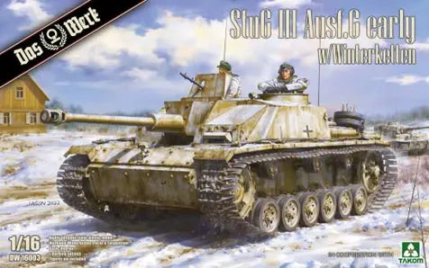USCDW16003 ダスヴェルク 1/16 ドイツ軍 III号突撃砲G型 前期型 w/ヴィンターケッテン