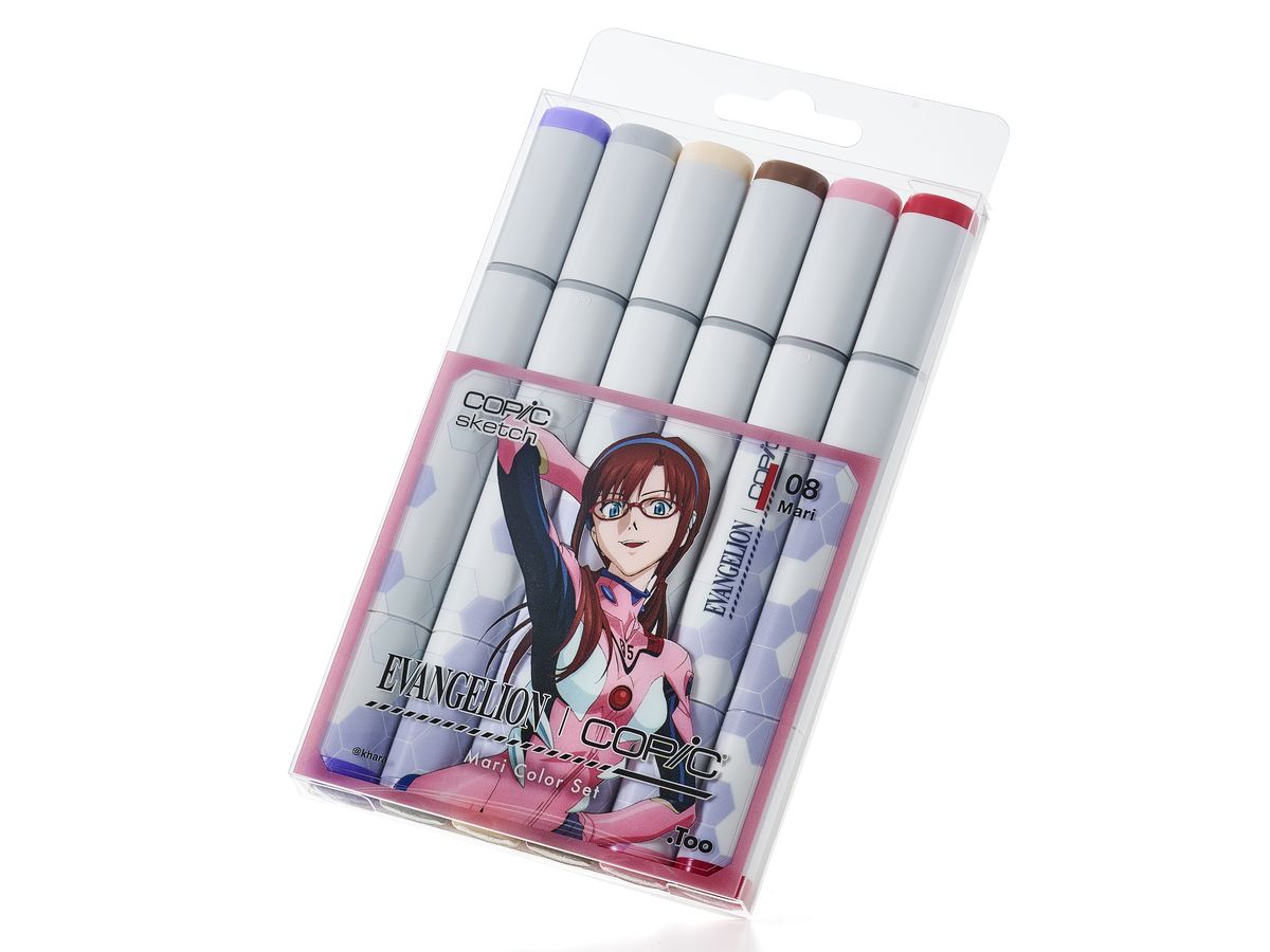 EVANGELION×COPIC Mari Color Set