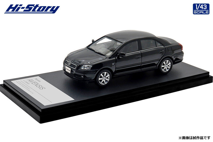 HS504BK Hi-Story 1/43 Toyota AVENSIS Li (2003) ブラックマイカ