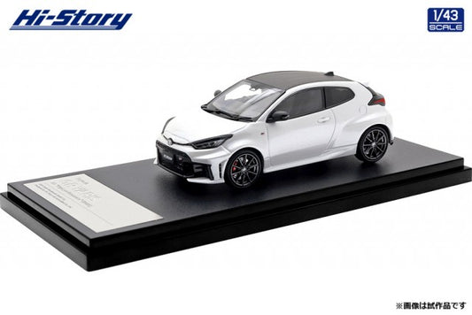 HS574WP Hi-Story 1/43 Toyota GR YARIS RZ 'High performance' (2025) プラチナホワイトパールマイカ