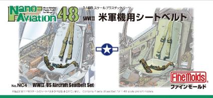 NC04 1/48 WWII 米軍機用シートベルト