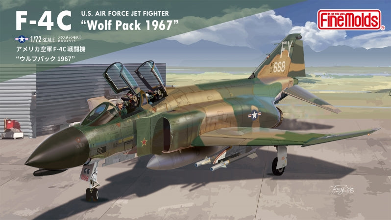 FF11 1/72 アメリカ空軍 F-4C 戦闘機 'ウルフパック 1967'