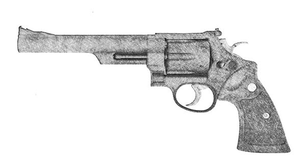 S&W M29 No Dash 4screw 6-1/2inch HWモデルガン
