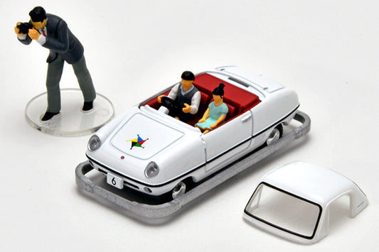 こどもの国×TLVダットサン ベビイ 6号車(白) フィギュア付