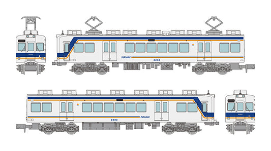 337171 鉄道コレクション 南海電気鉄道2200系2230型(ありがとう2232編成・現行塗装)2両セットC