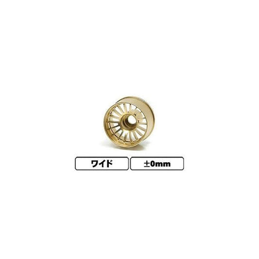 WCG-100 フィンタイプアルミホイール(ワイド0ゴールド)ミニッツ015/02用