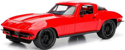 JADA98298 Jada Toys 1/24 F&F8  シェビー コルベット レッド (レティ)