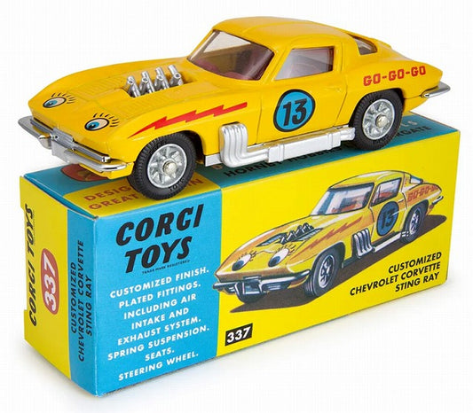 CG54321023 CORGI 1/46 337 - カスタマイズ シボレーコルベット スティングレイ