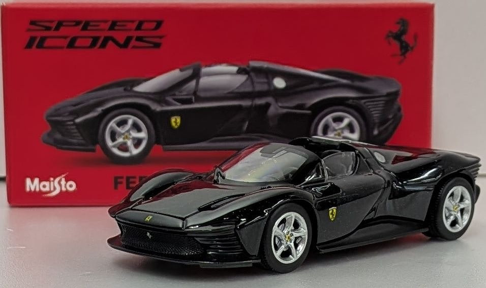 MS15710BK Maisto 1/64 SI フェラーリ デイトナ Sp3 ブラック