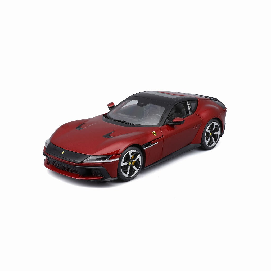 18-26033R BURAGO 1/24 フェラーリ ドーディチ チリンドリ レッド