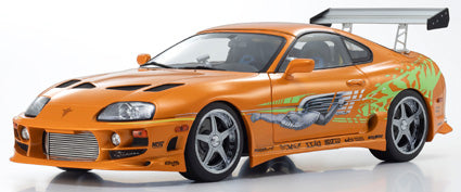 KS08975FF KYOSHOオリジナル 1/18 トヨタ スープラ ターボ 1994 'Fast & Furious' (オレンジパール)