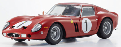 KS08438G KYOSHOオリジナル 1/18 フェラーリ 250GTO パリ1000km モンレリー 3987GT 1962 #1 (レッド)