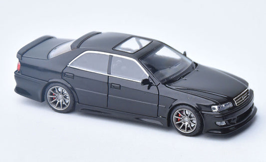 C33704 Focal Horizon x Model 1 1/64 Toyota Chaser JZX100 Custom Version Gloss Black