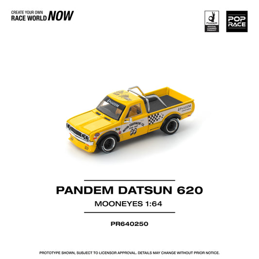 PR640250  POP RACE 1/64 PANDEM DATSUN 620 - MOONEYES