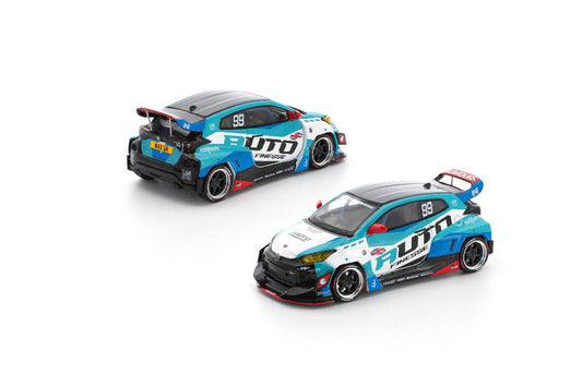 PRE012 POP RACE x Enigma 1/64 PANDEM GR YARIS - AUTO FINESSE