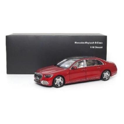 820119 ALMOST REAL 1/18 Mercedes Maybach S class 2021 Patagonia Red