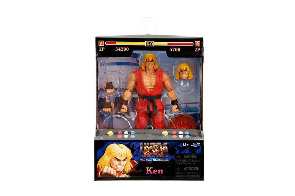 ストリートファイター ケン アクションフィギュア 1/12 スケール
