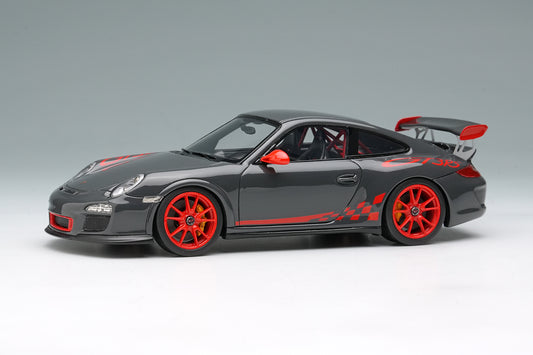 EM603A EIDOLON 1/43 Porsche 911(997.2) GT3 RS 2010 グレーブラック/レッドストライプ