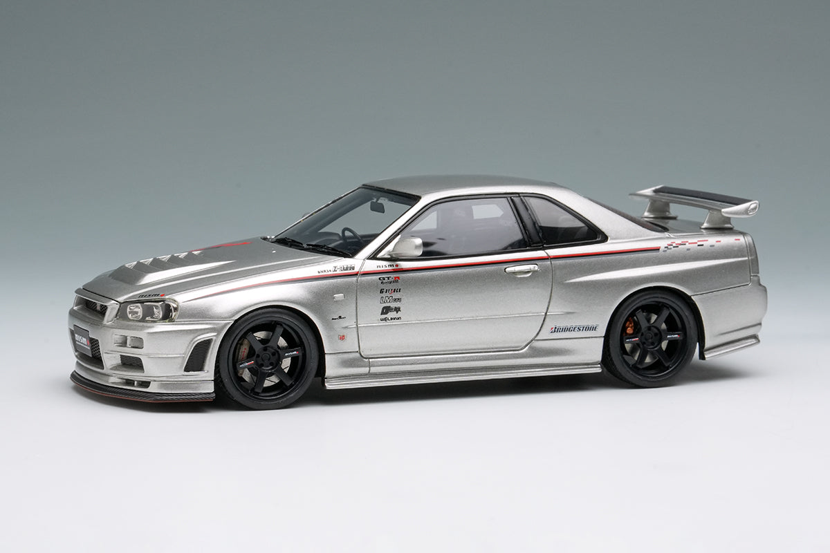 EM792 EIDOLON 1/43 NISMO R34 Z-tune Prototype 2001 シルバー/ニスモストライプ