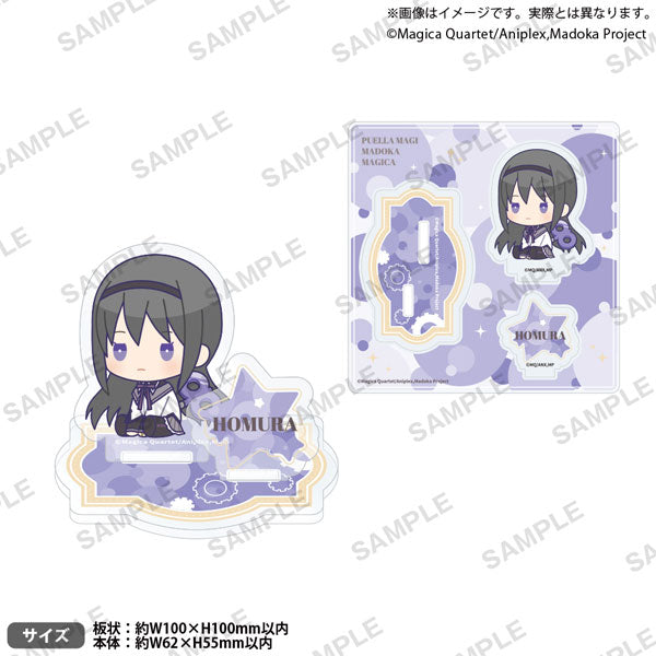 魔法少女まどか☆マギカ ジオラマアクリルスタンド ぺたっとねじまきver. 暁美ほむら