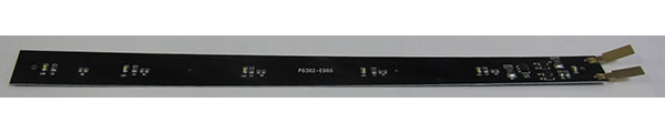 TW-PCB-B2 1/80 HO室内灯LED(白色)基板B2(客車中間車用)
