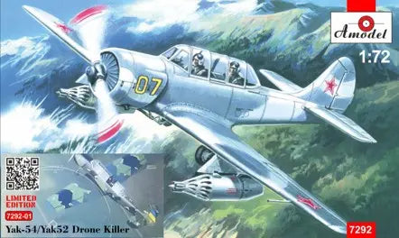 AMM7292-01 Aモデル 1/72 Yak-54 (Yak-52) ウクライナ軍 ドローンキラー
