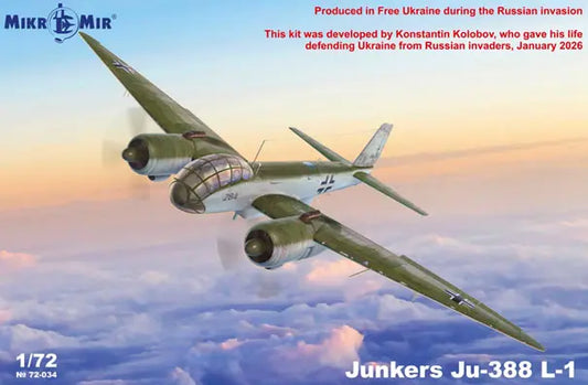 MKR72-034 ミクロミル 1/72 ユンカース Ju388L-1 偵察機