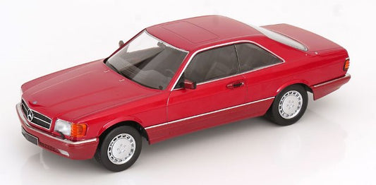 KKDC180336 KKscale 1/18 Mercedes 500 SEC C126 1985 レッドメタリック