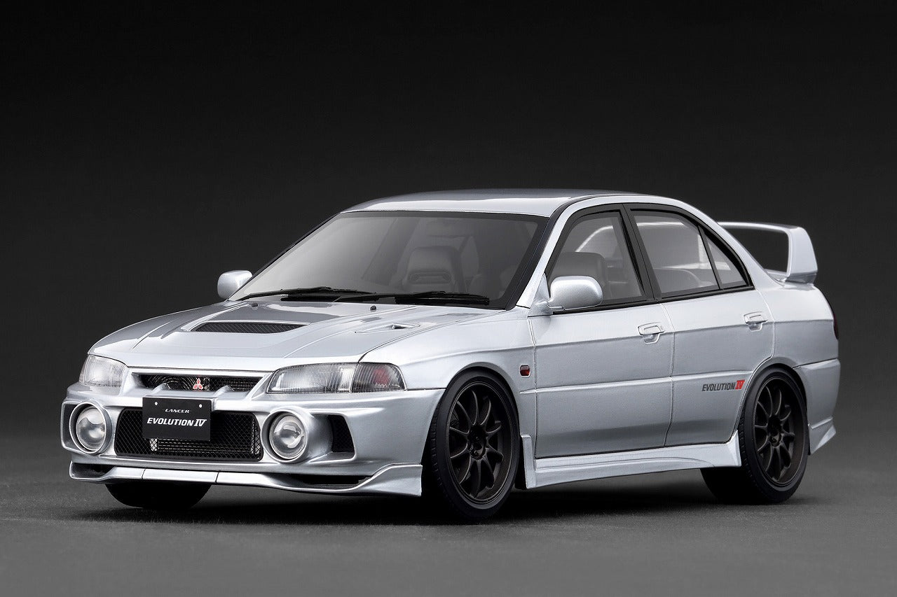 IG3781 IGモデル 1/18 Mitsubishi LANCER EVOLUTION IV (CN9A) Silver