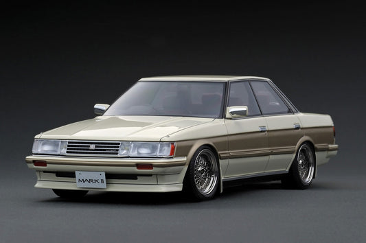 IG3821 IGモデル 1/18 Toyota MarkIIGrande (GX71) Pearl White/Gold