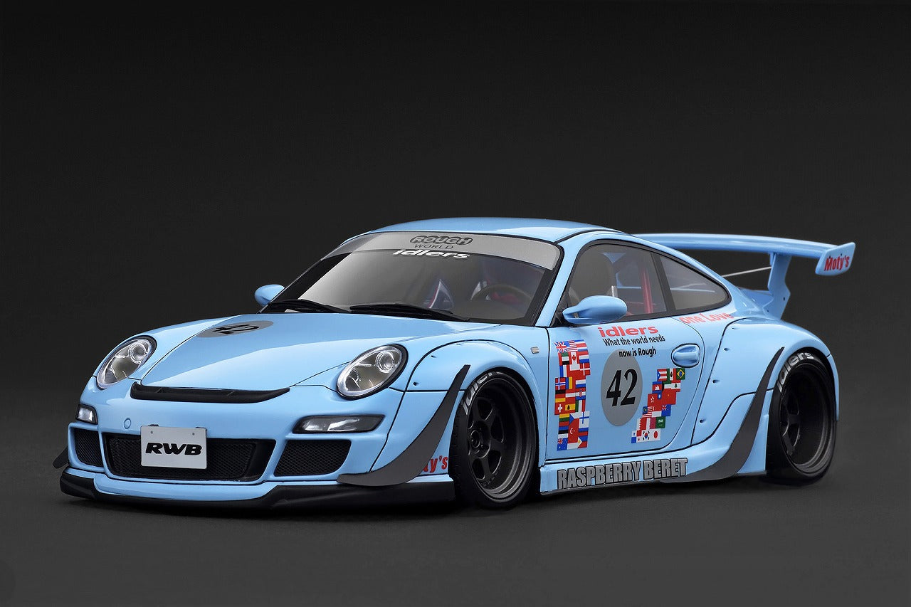 IG3958 IGモデル 1/18 RWB 997 Light Blue