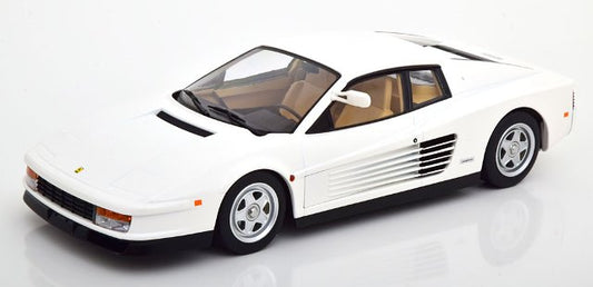 KKDC180502 KKscale 1/18 フェラーリ Testarossa Monospecchio 1984 US-Version  ホワイト(再生産)