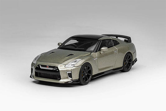 M63504 MOTORHELIX 1/64  日産 GT-R (R35) Track Edition Engineered   By NISMO T-Spec  Millennium Jade