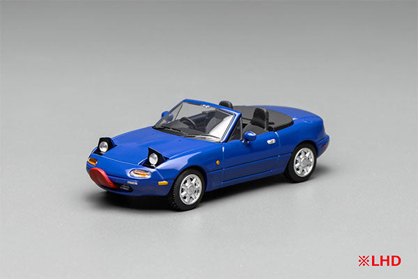 M60202L MOTORHELIX 1/64 Mazda MX-5 Miata (NA) 左ハンドル Laguna Blue