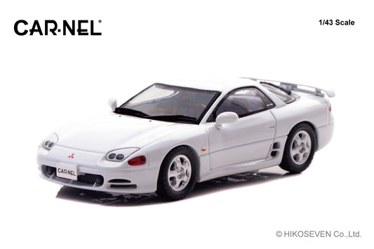 CN439303 CARNEL 1/43 三菱 GTO Twin Turbo (Z16A) 1993 Galaxy White