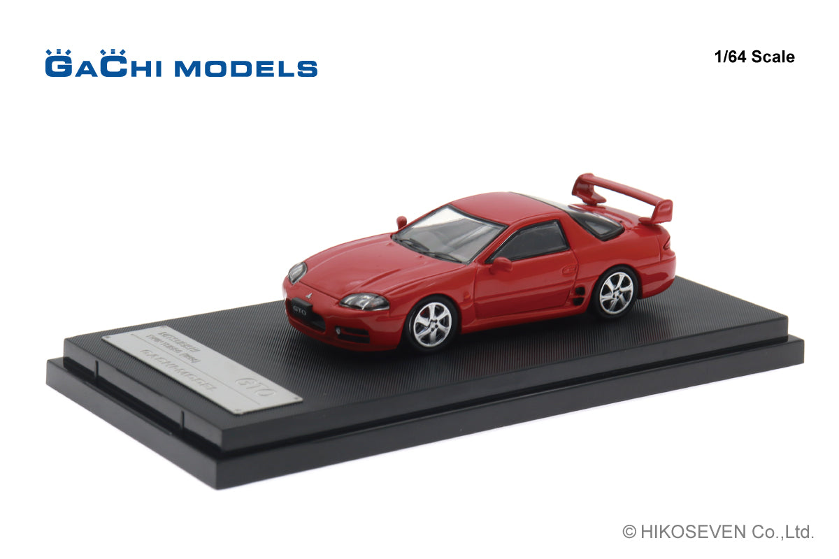 GM64001RE GACHI MODELS 1/64 三菱 GTO (1998) パッションレッド