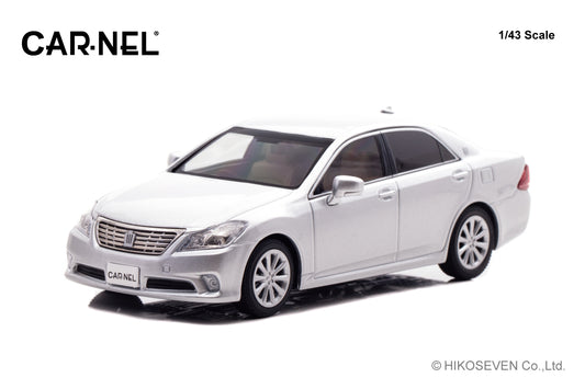 CN431009 CARNEL 1/43 トヨタ クラウン ロイヤルサルーン G (GRS202) 2010 Silver Metallic